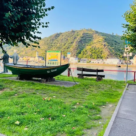 Appartement Rheinromantik Mit Blick Auf Burg Katz, Bis 4p Sankt Goar
