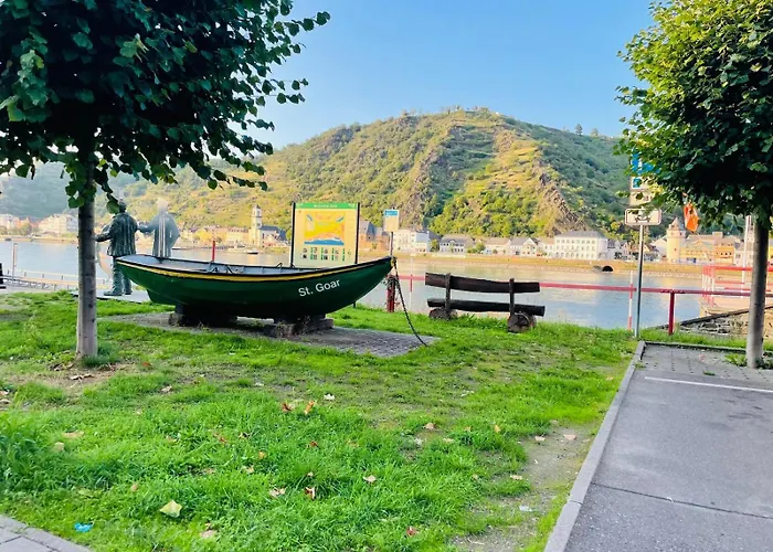 Appartement Rheinromantik Mit Blick Auf Burg Katz, Bis 4p Sankt Goar